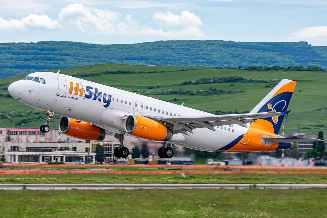 Aeroportul International Timisoara: În acestă dimineață, compania HiSky a efectuat primul zbor spre București
