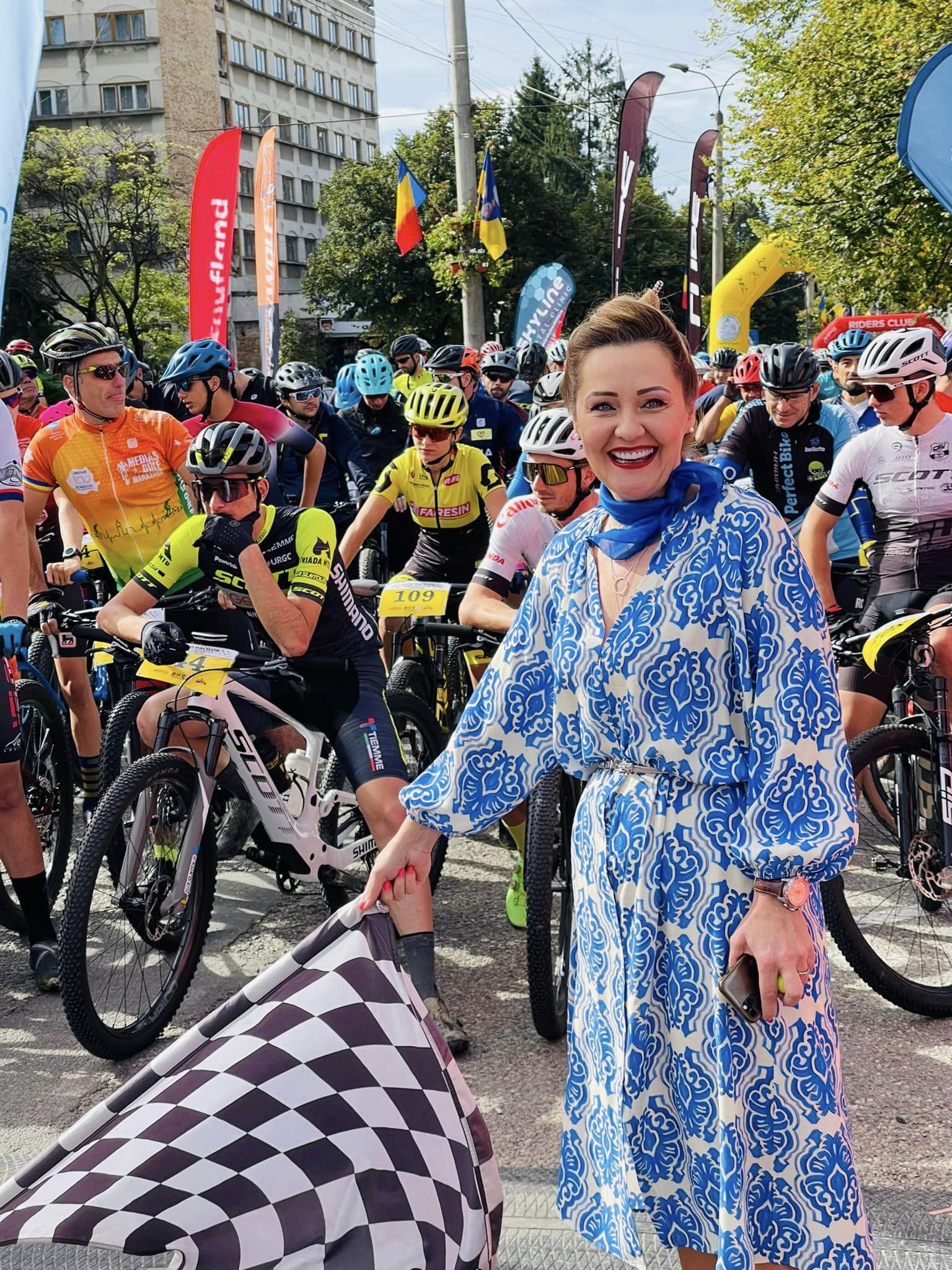 Elena Lasconi : Câmpulung Muscel este astăzi inima ciclismului din România!c