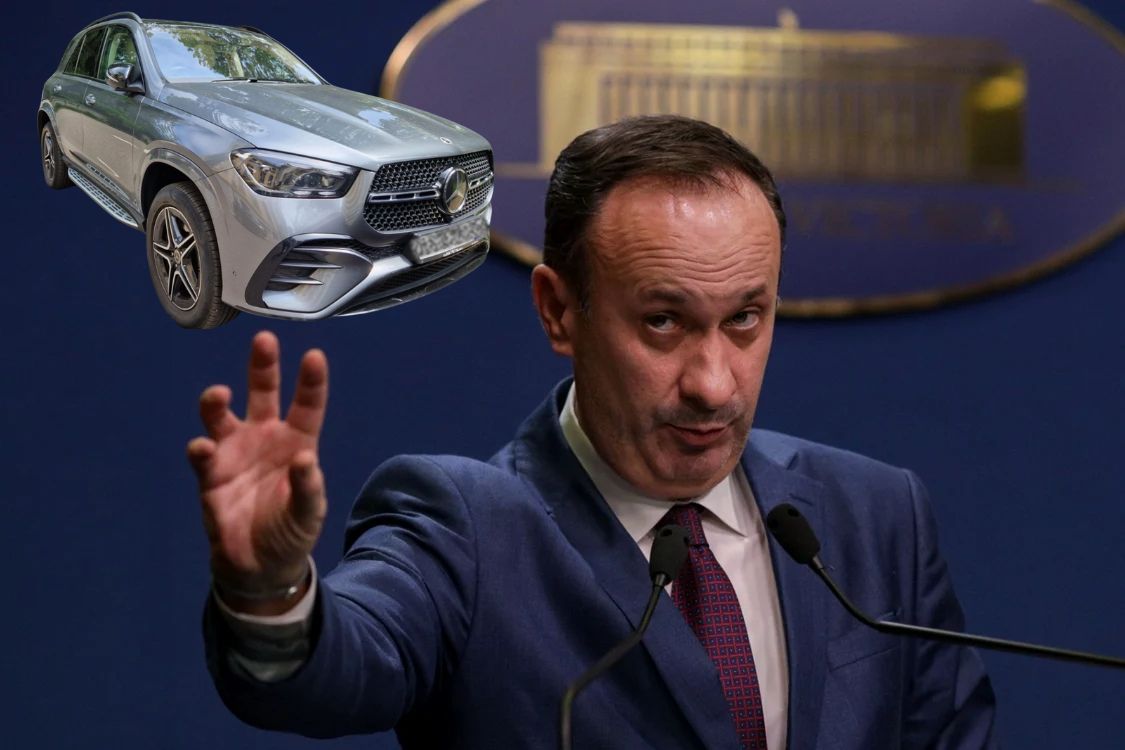 Investigații –  „Nu e de lux”. Fostul ministru PSD care propune taxa de solidaritate conduce un SUV Mercedes „închiriat” de la firma fostei soții